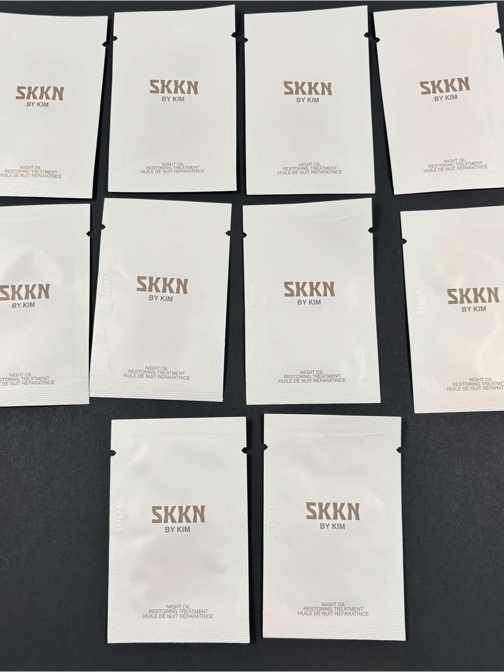 SKKN By Kim Night Oil Restoring Treatment Face (10- Trial Sample Size Packets)